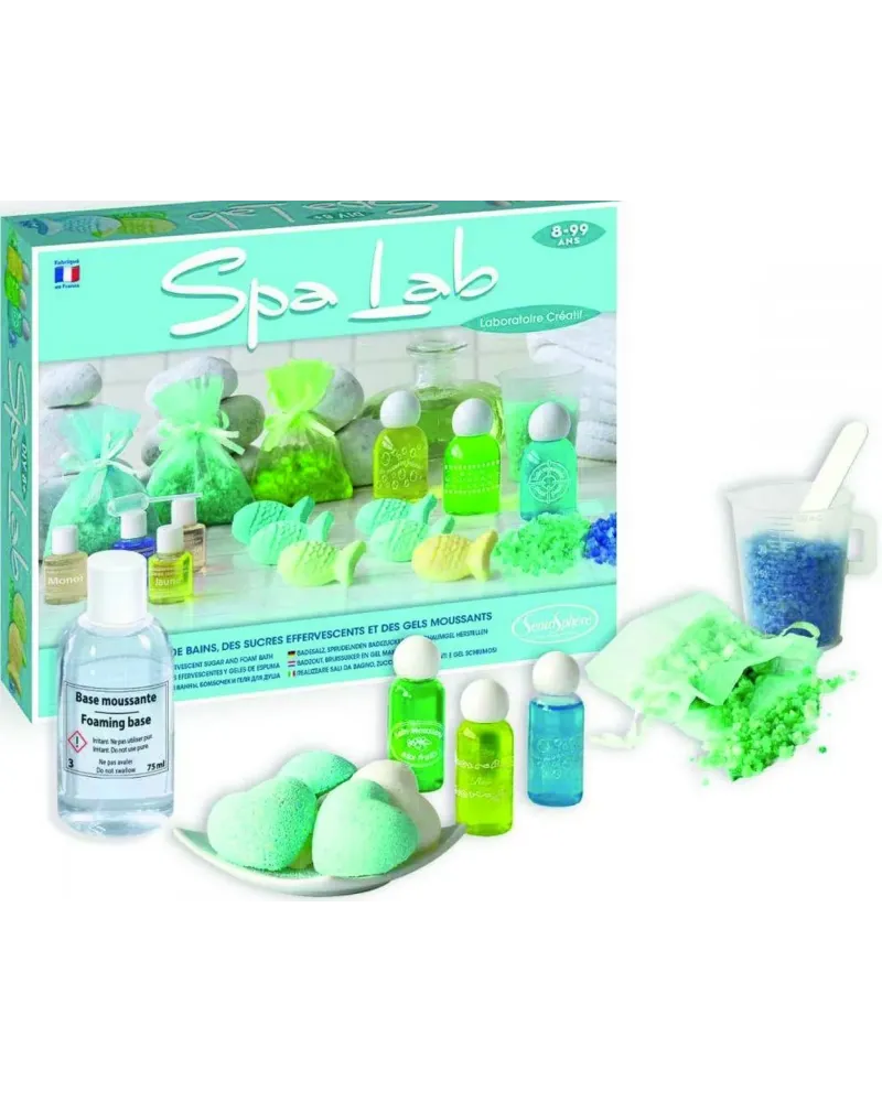 SENTOSPHERE SPA LAB  Moule des sucres de bain effervescents, prépar...