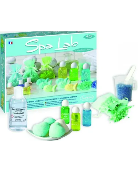 SENTOSPHERE SPA LAB  Moule des sucres de bain effervescents, prépar...