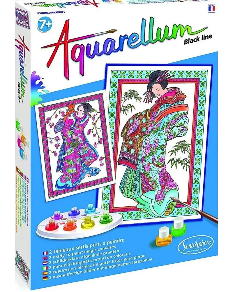 AQUARELLUM BLACK LINE ESTAMPES JAPONAISE  Avec cette version d'Aqua...
