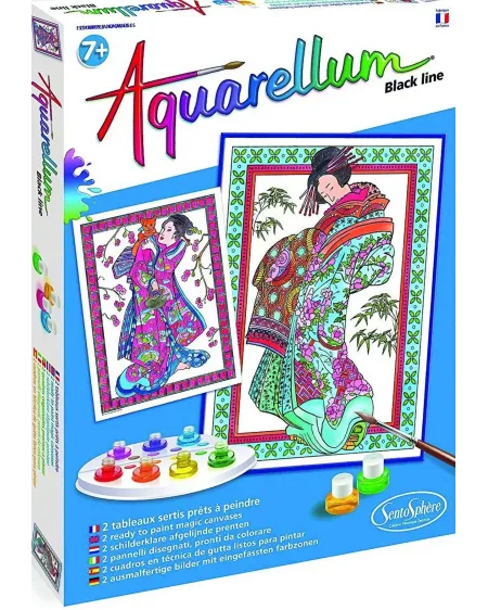 AQUARELLUM BLACK LINE ESTAMPES JAPONAISE  Avec cette version d'Aqua...