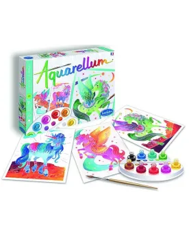 AQUARELLUM LICORNES ET PEGASES  L'art est un jeu d'enfant ! Quelque...