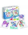 AQUARELLUM JUNIOR LICORNES  La célèbre technique créative adaptée a...