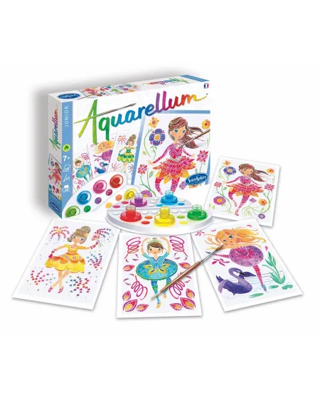 AQUARELLUM JUNIOR BALLERINES  La célèbre technique créative adaptée...