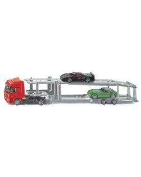 1/50 CAMION PORTE AUTOS  1/50. 2 véhicules inclus. SIK3934 SIKU Âge...
