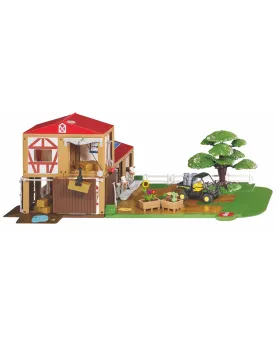 1/32 FERME  1/32. Inclus un véhicule, 2 animaux et de nombreux acce...