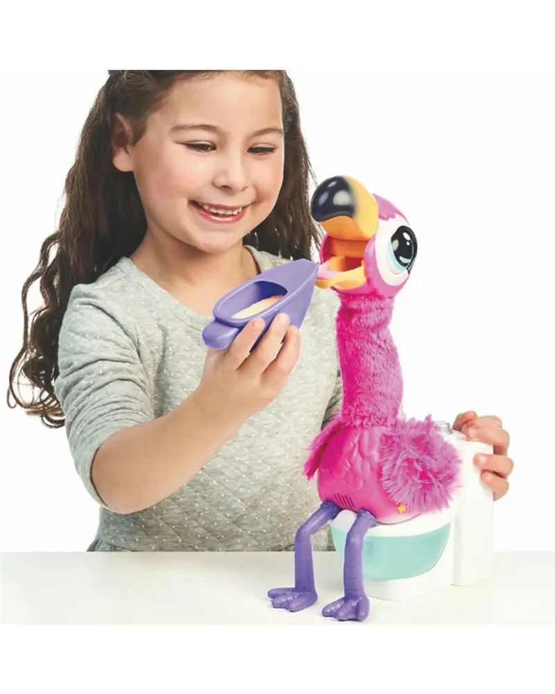 GOTTA GO FLAMINGO Interactif, il parle, chante, danse, mange et fai...