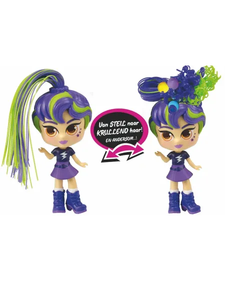 CURLI GIRLS CHARLI  15 cm. Des cheveux à la technologie inédite : T...