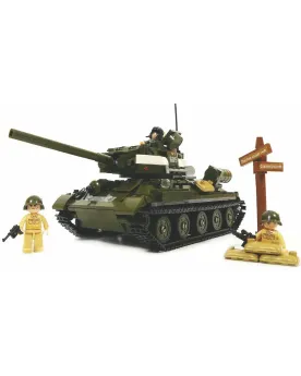 WORLD WAR TANK 2 EN 1  687 pièces. 2 en 1. SLU38-B0689 SLUBAN Âge M...