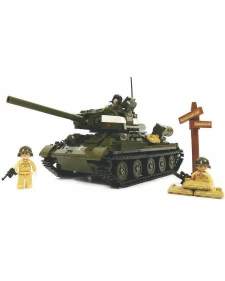 WORLD WAR TANK 2 EN 1  687 pièces. 2 en 1. SLU38-B0689 SLUBAN Âge M...