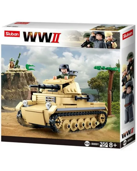 WORLD WAR PETIT TANK   SLU38-B0691 SLUBAN Âge Minimum: 8A -Âge Maxi...