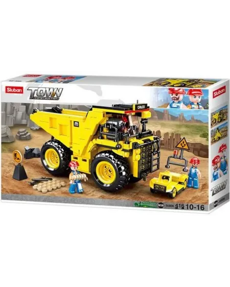 TOWN CAMION BENNE   SLU38-B0806 SLUBAN Âge Minimum: 10A -Âge Maximu...