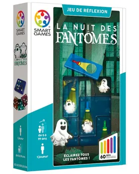 LA NUIT DES FANTOMES 60 DEFIS  Eclaire les fantômes à l'aide des la...
