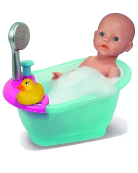 BAIGNOIRE DE POUPEE  Pompe l'eau du bain pour laver ton poupon (non...
