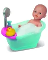 BAIGNOIRE DE POUPEE  Pompe l'eau du bain pour laver ton poupon (non...