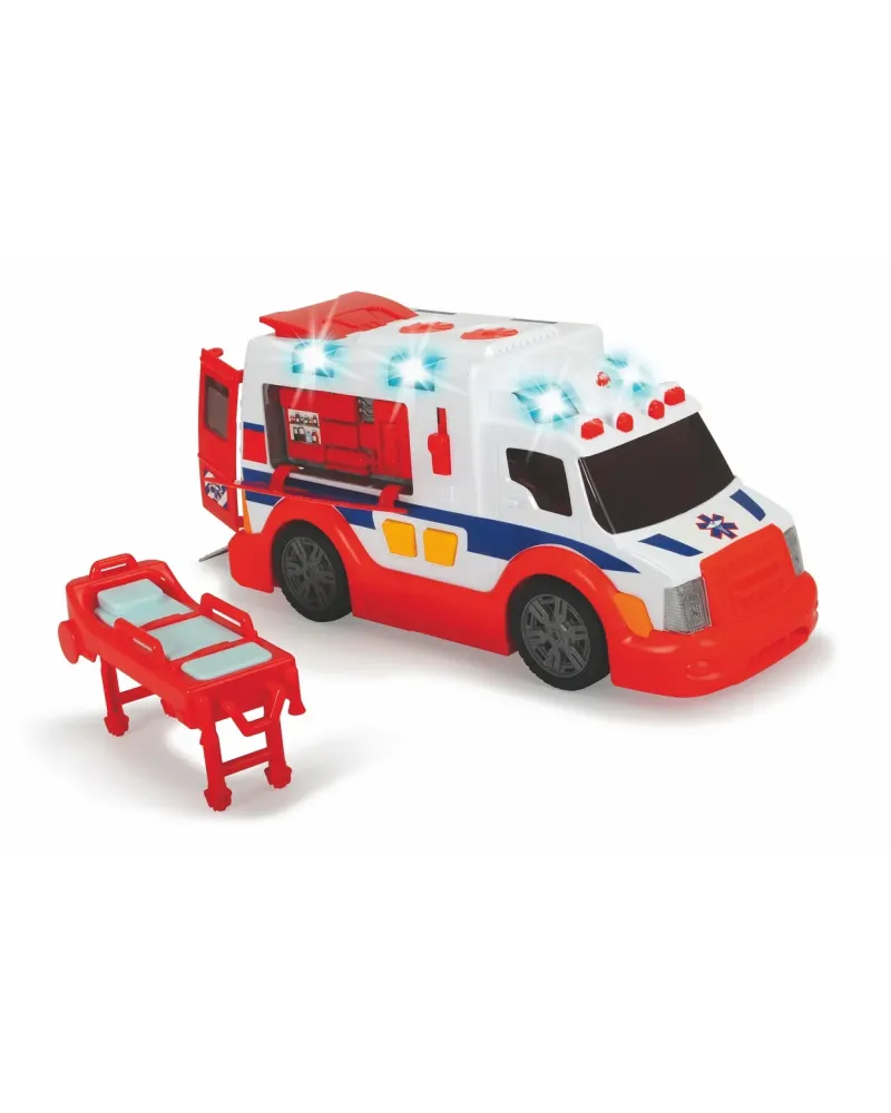 AMBULANCE L/S  33 cm. Appuie sur le toit pour l'ouverture automatiq...