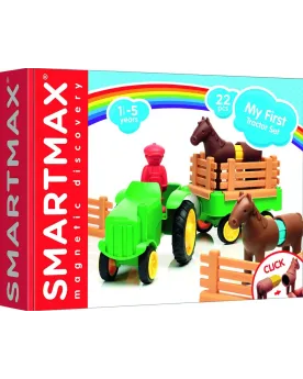 SMARTMAX TRACTEUR DE LA FERME  Construis le tracteur, la remorque e...