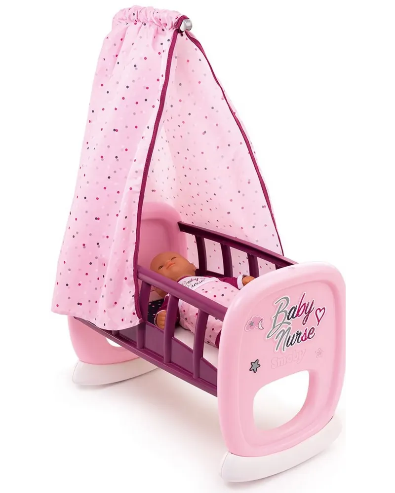 BABY NURSE BERCELONNETTE MAUVE ROSE  Tissu déhoussable et lavable. ...