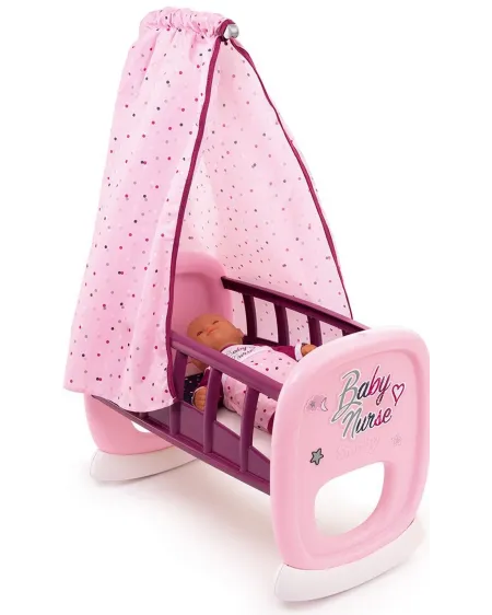 BABY NURSE BERCELONNETTE MAUVE ROSE  Tissu déhoussable et lavable. ...