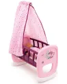 BABY NURSE BERCELONNETTE MAUVE ROSE  Tissu déhoussable et lavable. ...