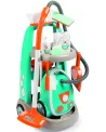 CHARIOT MENAGE + ASPIRATEUR  Avec 9 accessoires (brosse, ramassette...
