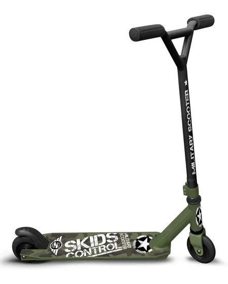 SCOOTER STUNT DECO MILITAIRE  Pliable et légère. Roues 100 mm. La r...