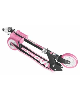 SCOOTER ALU PLIABLE SKIDS ROSE/NOIR  Pliable et légère. Roues 120 m...