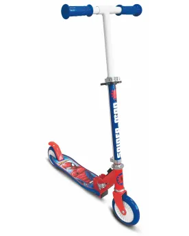SCOOTER ALU SPIDERMAN  Pliable. Roues 120 mm. Existe en Stitch et R...