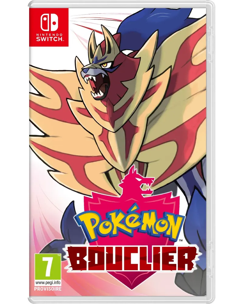 SWITCH POKEMON SHIELD/BOUCLIER FR   SWT10002058 NINTENDO SWITCH Âge...