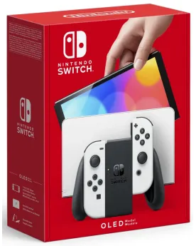 SWITCH CONSOLE OLED BLANCHE   SWT10007454 NINTENDO SWITCH Âge Minim...