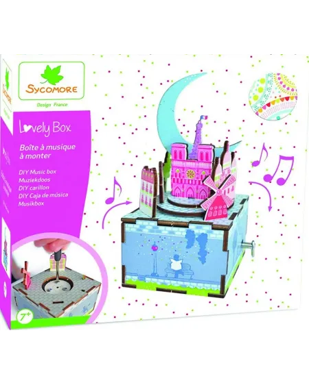BOITE A MUSIQUE  Tout le nécessaire pour réaliser 1 boite à musique...