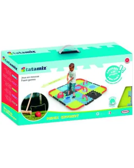 JEU DE CROQUET MOUSSE Compose ton parcours avec les 16 dalles en mo...