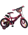 VELO 16" MIRACULOUS  Roues gonflables, 2 freins et 1 gourde. TOS169...