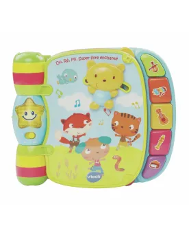 DO RE MI SUPER LIVRE ENCHANTE BLEU Parlant et musical avec 6 compti...
