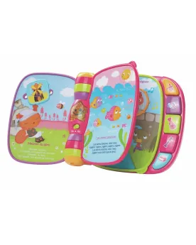 DO RE MI SUPER LIVRE ENCHANTE ROSE  Parlant et musical avec 6 compt...