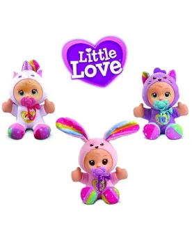 LITTLE LOVE PETITS BEBES DEGUISES 3ASS.  30 cm. Poupon interactif c...