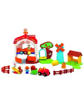 TUT TUT ANIMAUX SUPER FERME INTERACTIVE  Sur les 2 zones magiques, ...