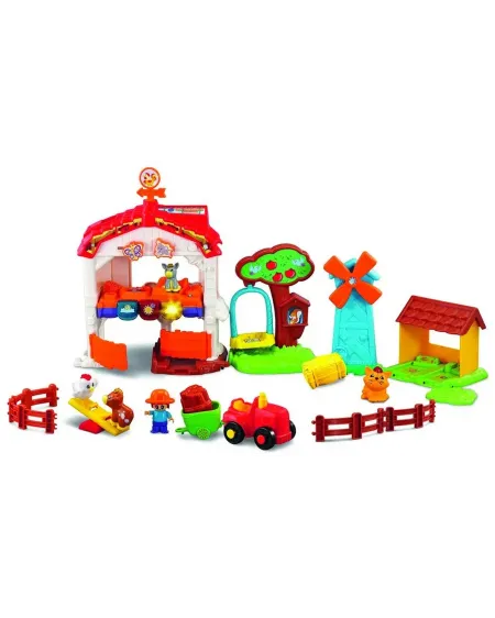 TUT TUT ANIMAUX SUPER FERME INTERACTIVE  Sur les 2 zones magiques, ...