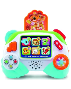 BABY CONSOLE DES DECOUVERTES Bébé fait comme les grands avec sa con...