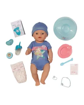 BABY BORN INTERACTIF GARCON  43 cm. 10 fonctions. Il interagit avec...