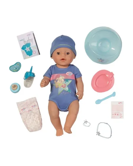 BABY BORN INTERACTIF GARCON  43 cm. 10 fonctions. Il interagit avec...