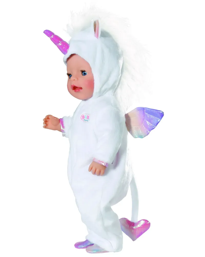 BABY BORN TENUE LICORNE EN PELUCHE  Bébé non inclus. ZAP824955 ZAPF...