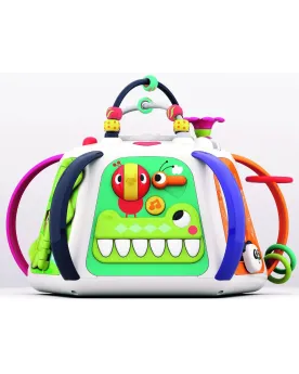 BO JUNGLE PYRAMIDE ACTIVITES L/S  Pousse, tire, saisis ou tourne le...