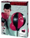 PUNCHING BALL SET + GLOVES  1 base lestable et réglable (de 81 à 12...