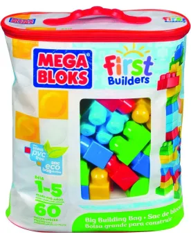 SAC 60 BLOCS PRIMAIRES   MGB8416U MEGABLOKS Âge Minimum: 1A -Âge Ma...