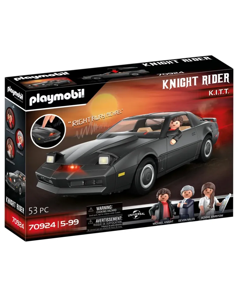 KNIGHT RIDER K2000   PMB70924 PLAYMOBIL Âge Minimum: 5A -Âge Maximu...