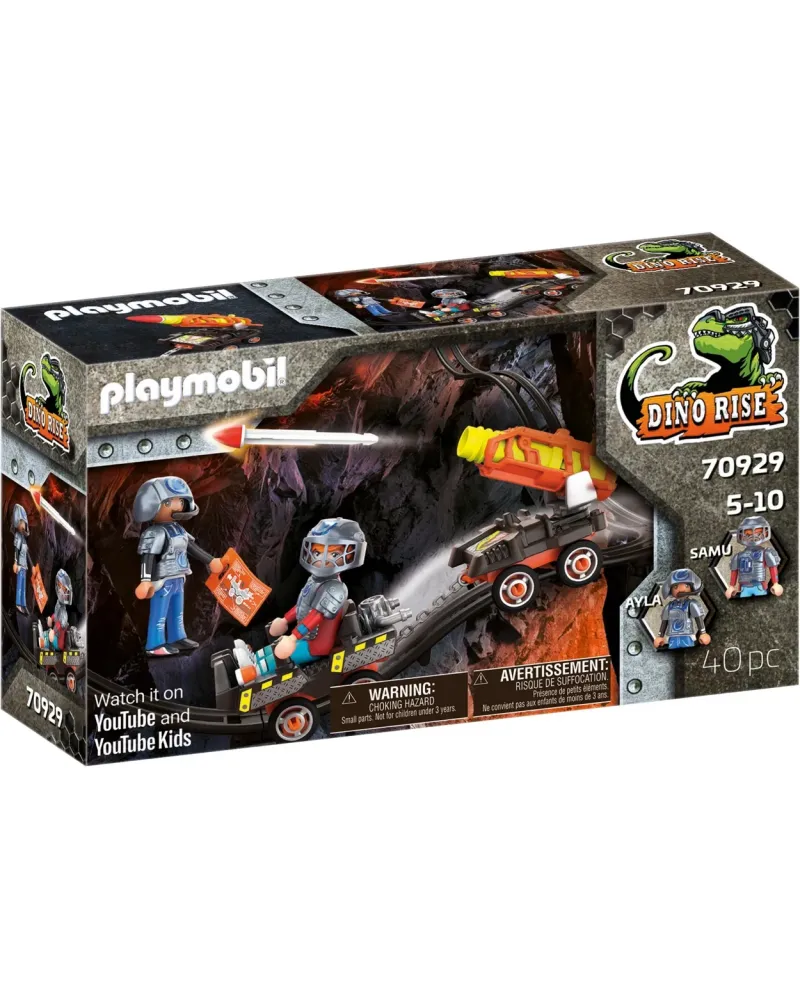 VEHICULE DE TIR POUR DINO MINE   PMB70929 PLAYMOBIL Âge Minimum: 5A...