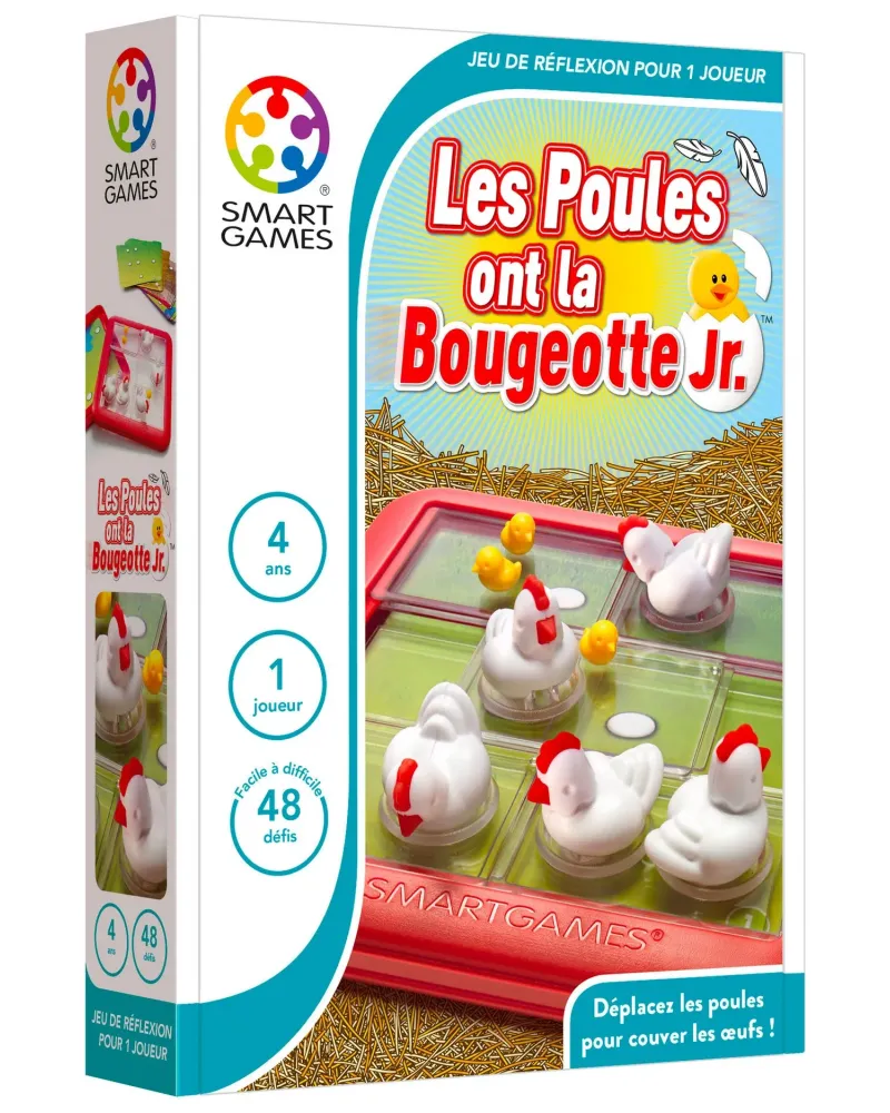 LES POULES ONT LA BOUGEOTTE 48 DEFIS  Fais coulisser les tuiles à l...