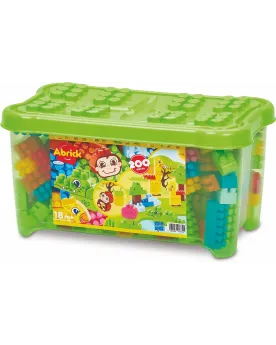 ABRICK COFFRET JUNGLE 200PCES  200 blocs pour construire des animau...