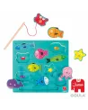 PUZ. JEU DE PECHE MAGNETIQUE  Un puzzle pour pêcher 10 poissons ave...