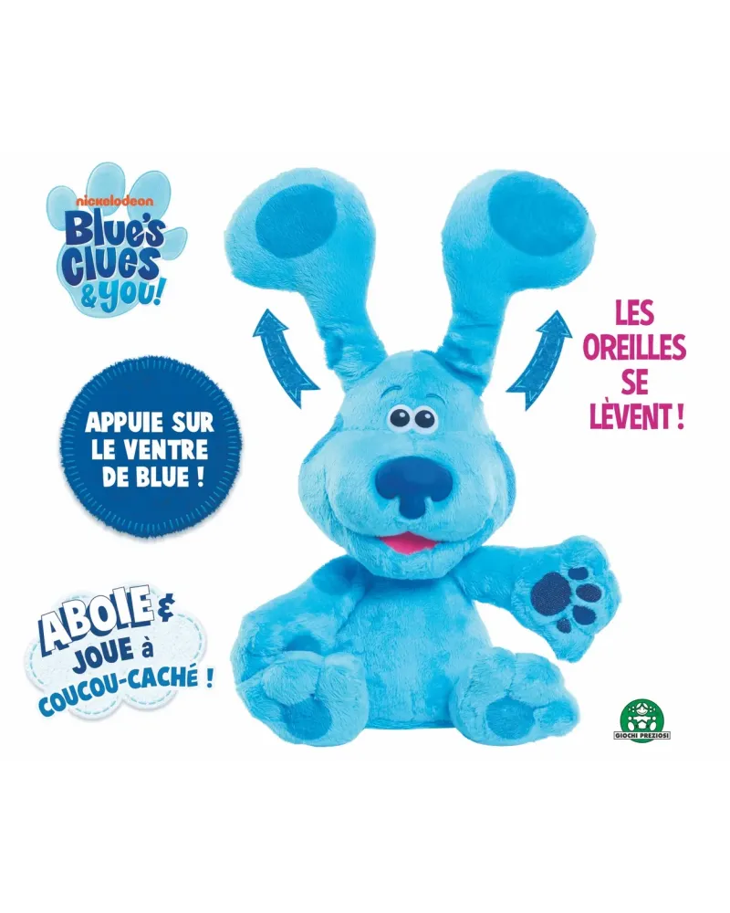BLUE'S CLUES PELUCHE 30CM COUCOU CACHE  Douce peluche de 30 cm qui ...